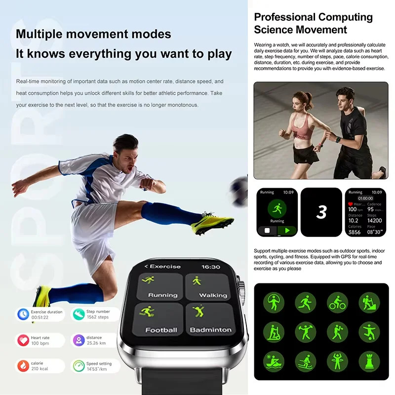 Xiaomi Mi Home Smart Watch Women’s NFC 1.85-inch GPS Sports Watch