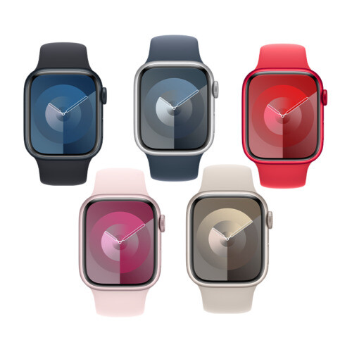 Apple Watch Series 9 9th Aluminum Stainless Steel 41mm 45mm GPS/Cellular – Good