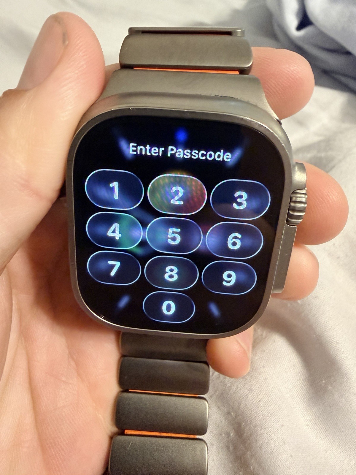 Apple Watch Ultra 3 49mm Titanium Gray Case 64GB Unlocked w/ Gray Titanium Band
