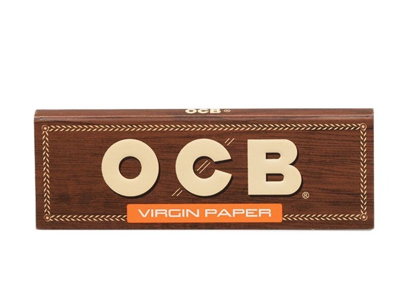 Cartine OCB Virgin Marrone Medium 1 1/4 50 Fogli 25 Libretti