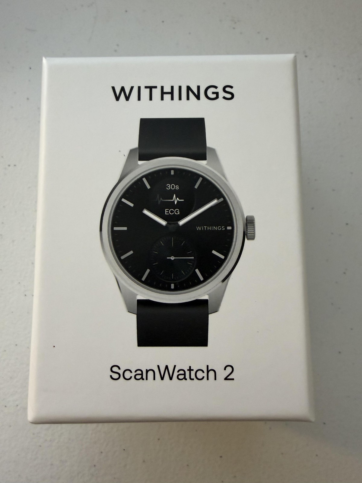 Withings ScanWatch 2 42mm Hybrid Smartwatch ECG Fitness Tracker Android IOS