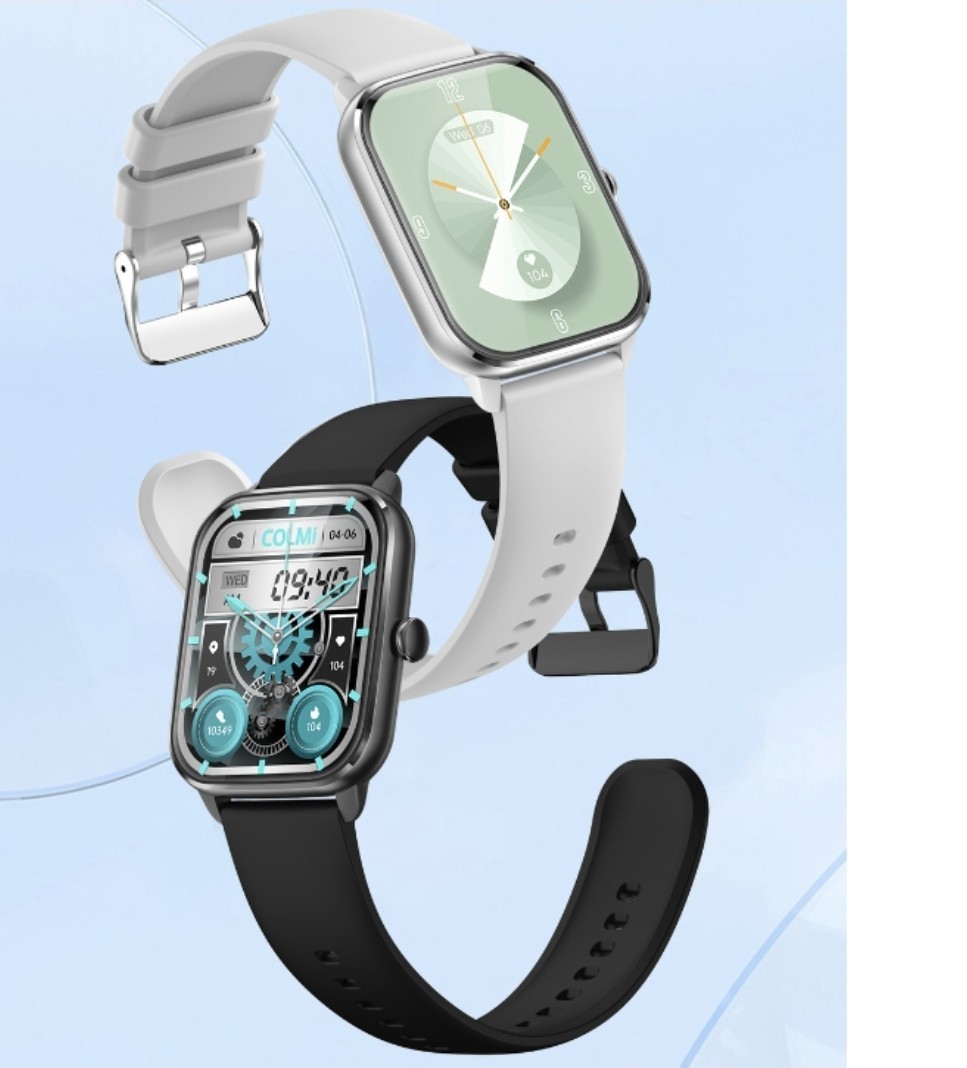 Exercise Heart Rate Meter Step Talk Music Full Screen Smartwatch
