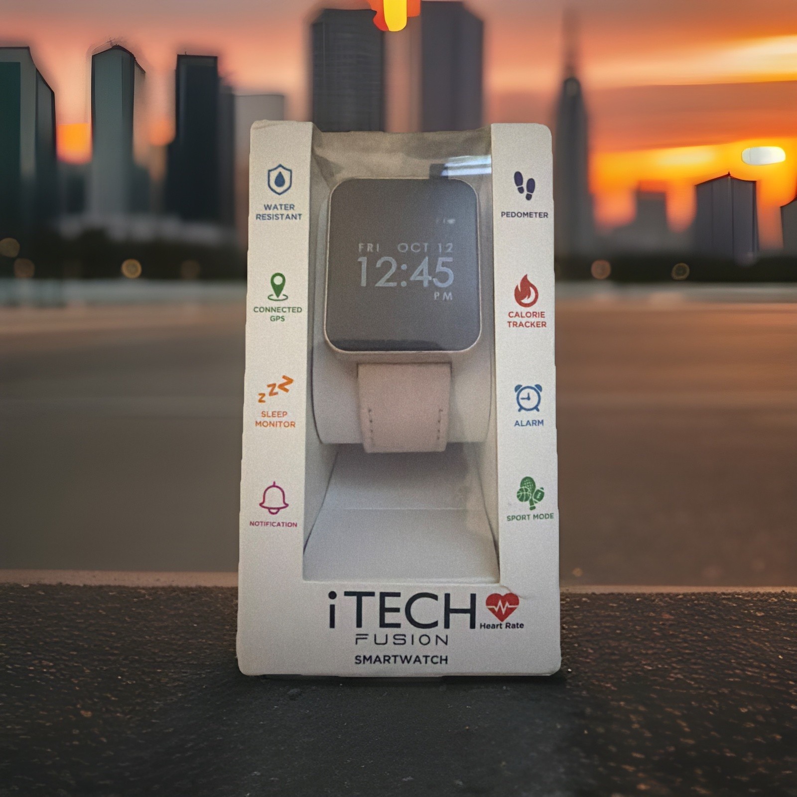 Itech Fusion Smart Watch Heart Rate