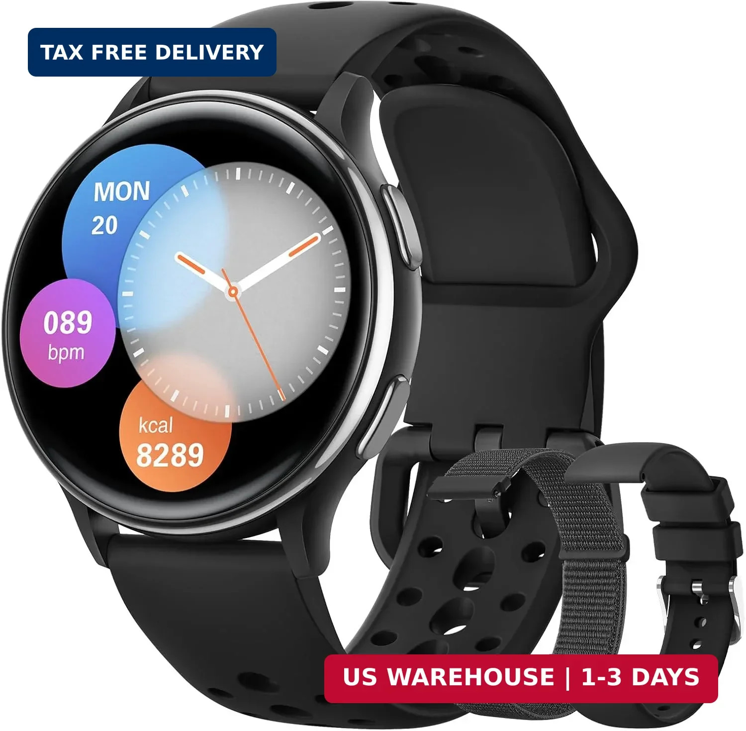 Smart Watches for Women & Men(Answer/Make Calls), Activity Smart Watch with 24/7