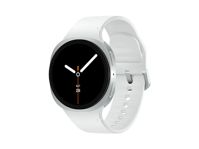 Samsung Galaxy Watch 8 SM-L325U LTE 40MM Silver Sport White Excellent