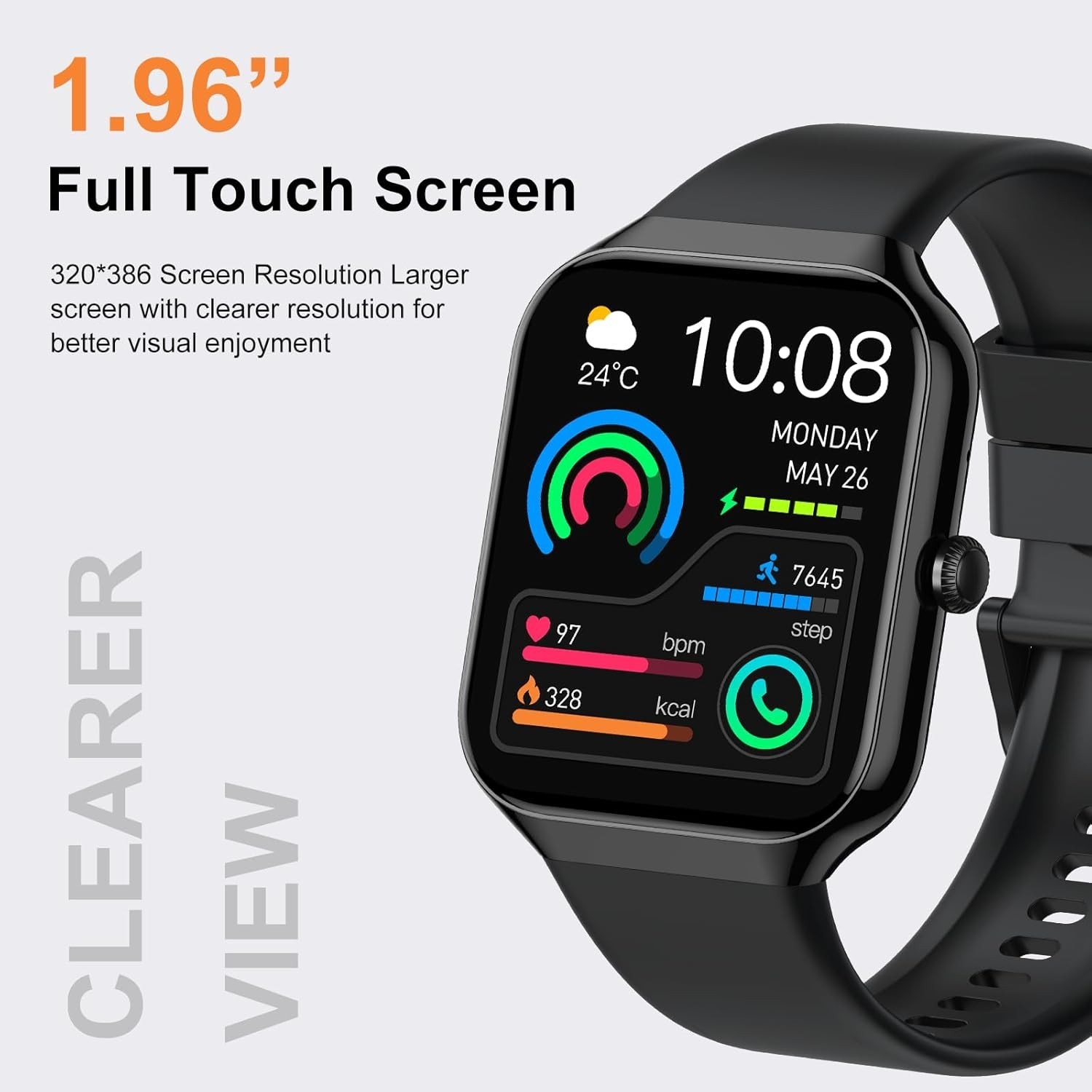 Reloj Inteligente Deportivo Con Llamadas Bluetooth Smart Watch Para Hombre Mujer