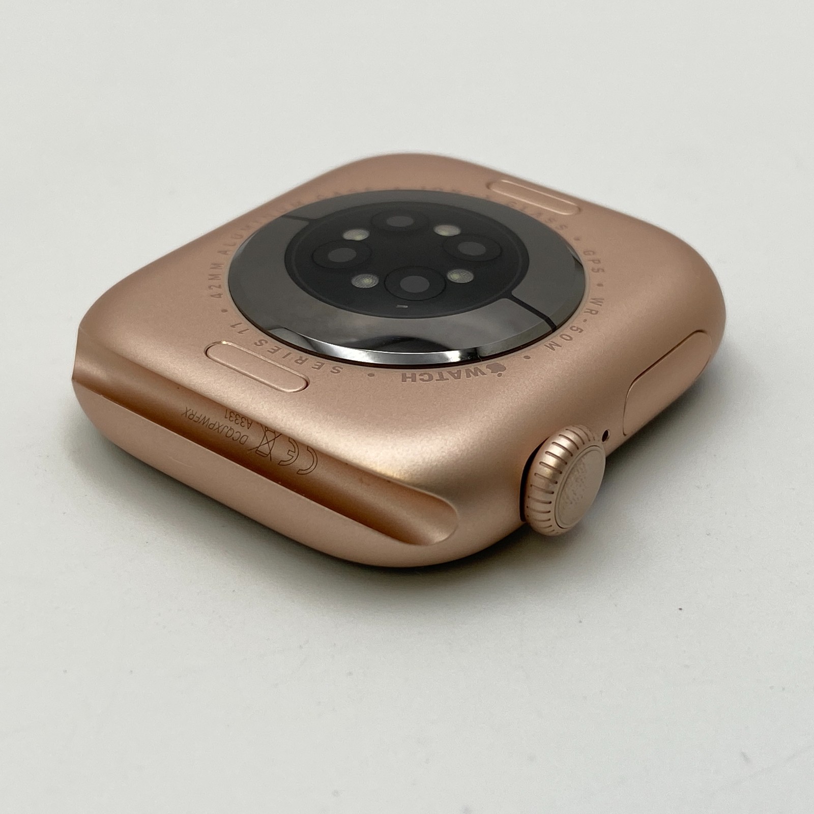 Apple Watch Series 11 – 42mm – Aluminum Rose Gold GPS A3331 – Open Box