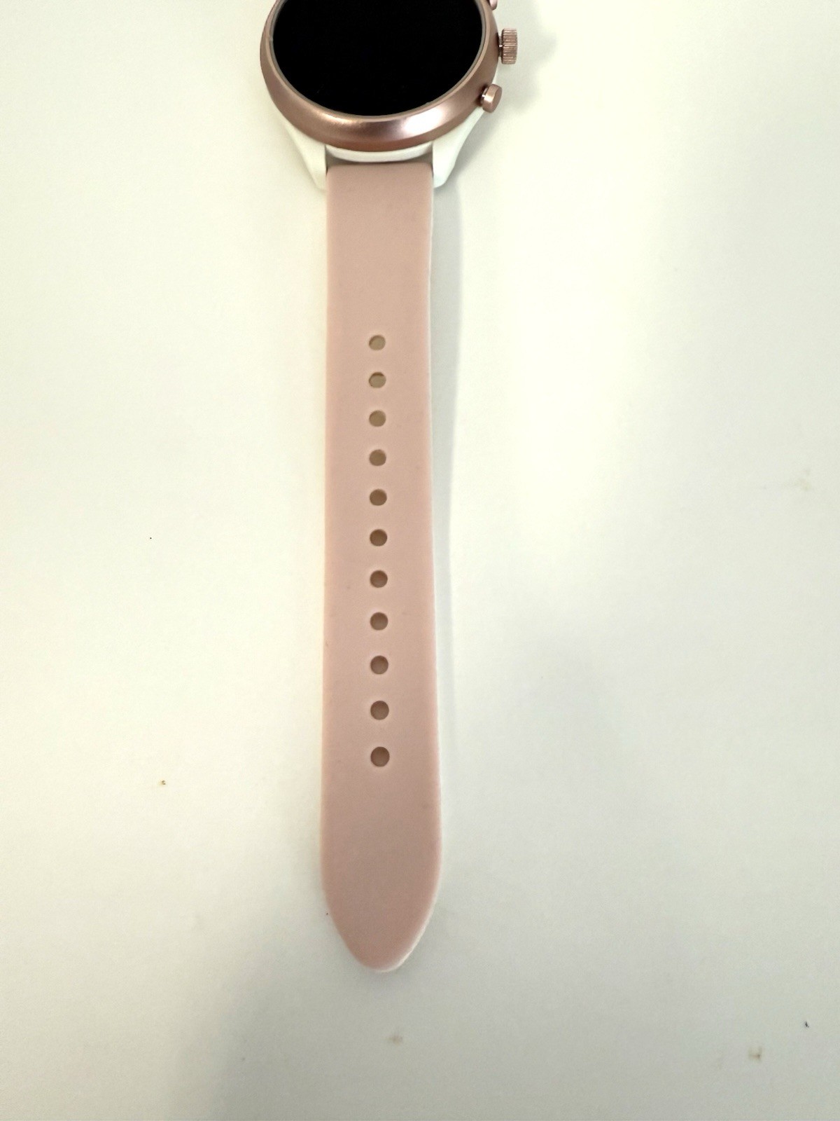 Fossil Sport Women’s 41mm Silicone Fitness Smartwatch Pink /Blush FTW6022