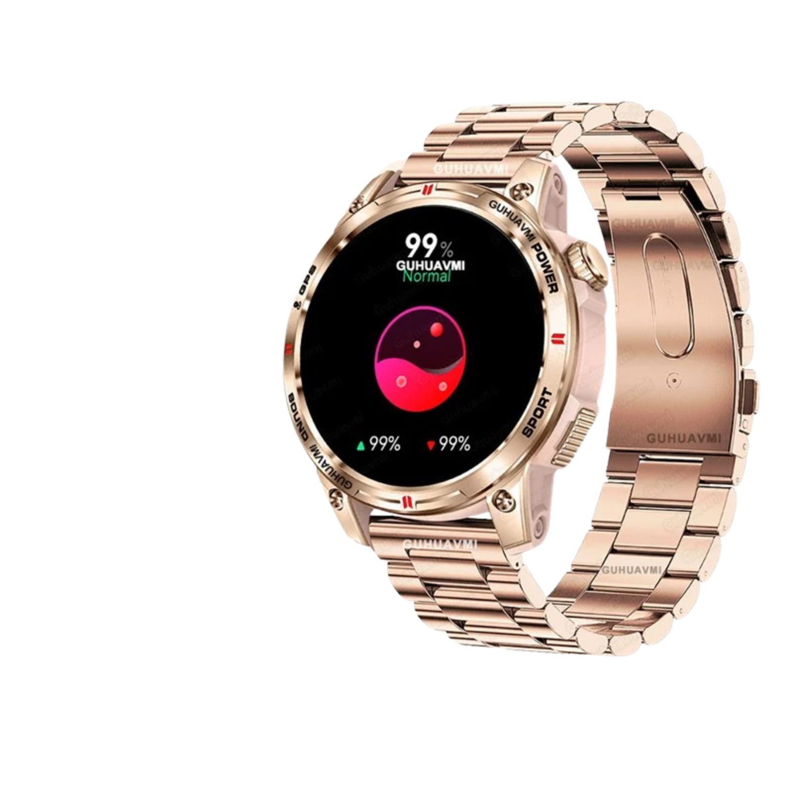 Connected Sport Health GPS GLONASS Resistant Watch 400MAH