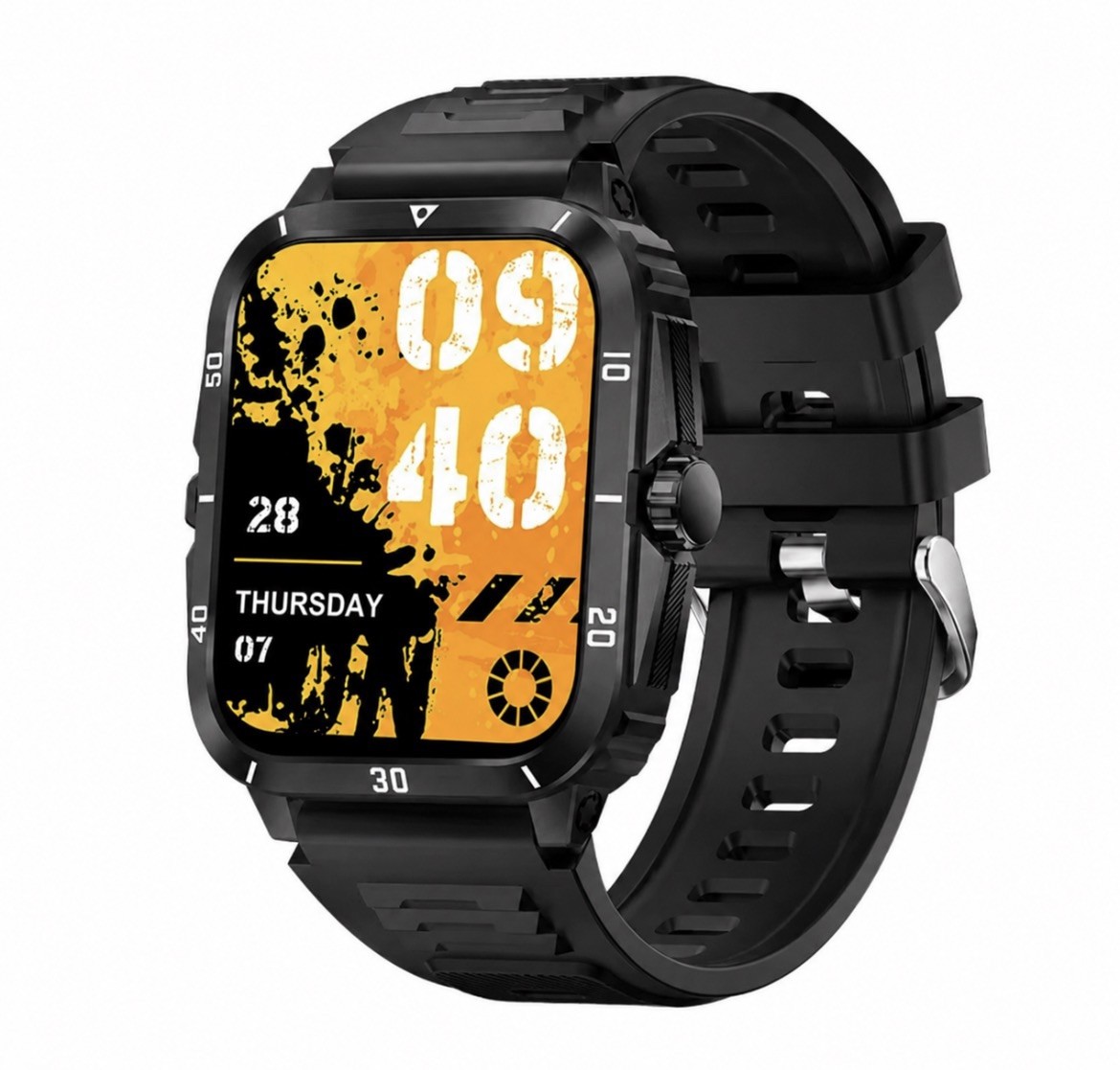 Military Smart Watch Touch Screen, Bluetooth Call