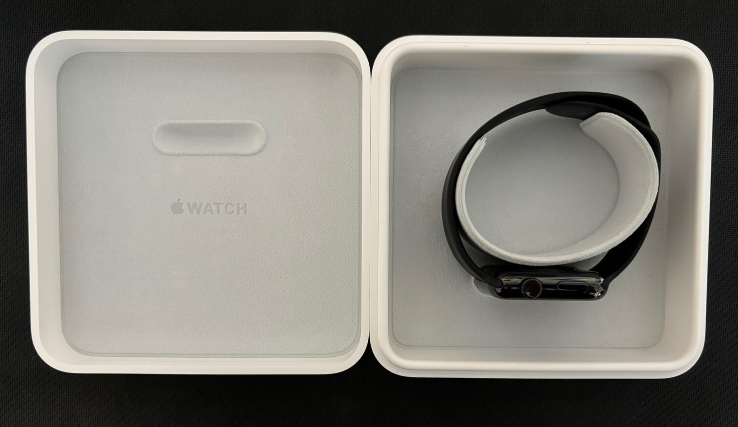 Apple Watch Gen 1 Sapphire Crystal & Ceramic 42mm Space Black