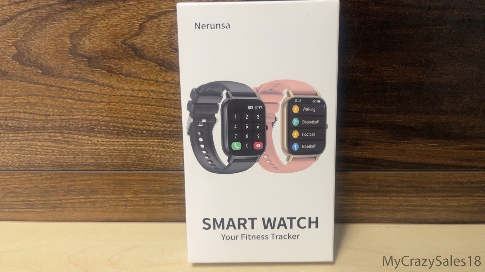 Smart Watch(Answer/Make Call), 1.85″ Smartwatch for Men IP68