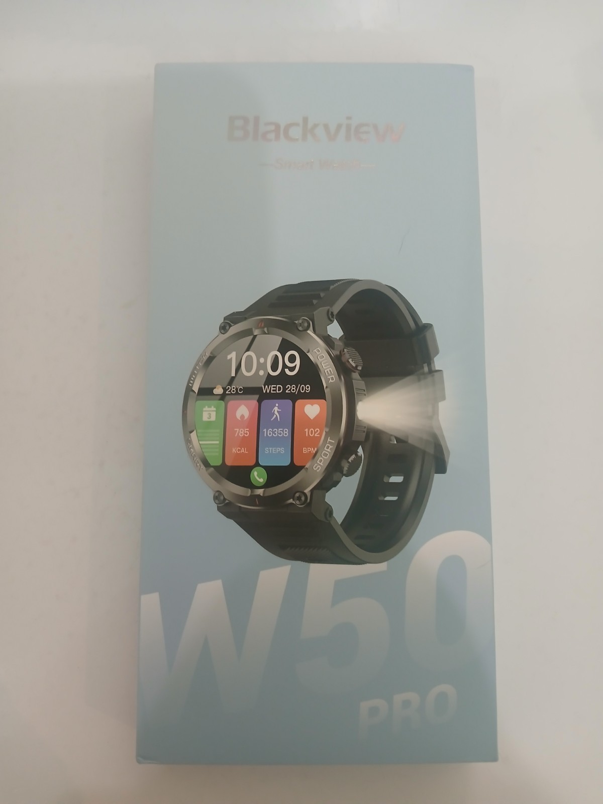 Military Smart Watch Men,960MAH Battery,5ATM Waterproof，1.45″ HD Tactical Watch