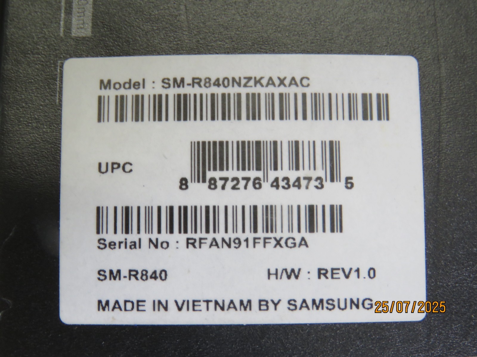 Samsung Galaxy Watch 3 45mm Black Case (SM-R840) [DW442]