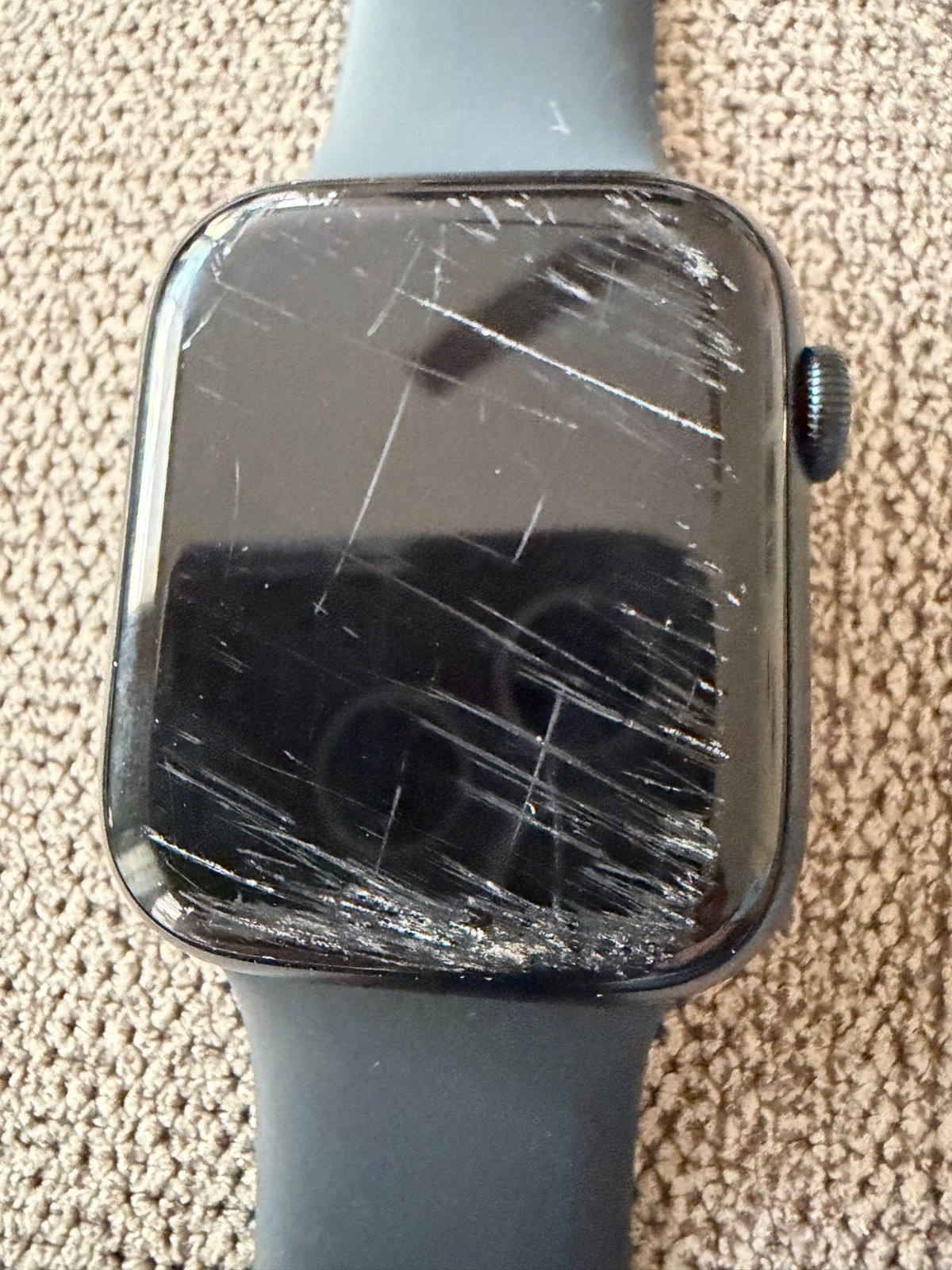 Apple Watch Series 9 GPS 45mm Aluminum Case w/ Midnight Sport Band M/L MR9A3LW/A