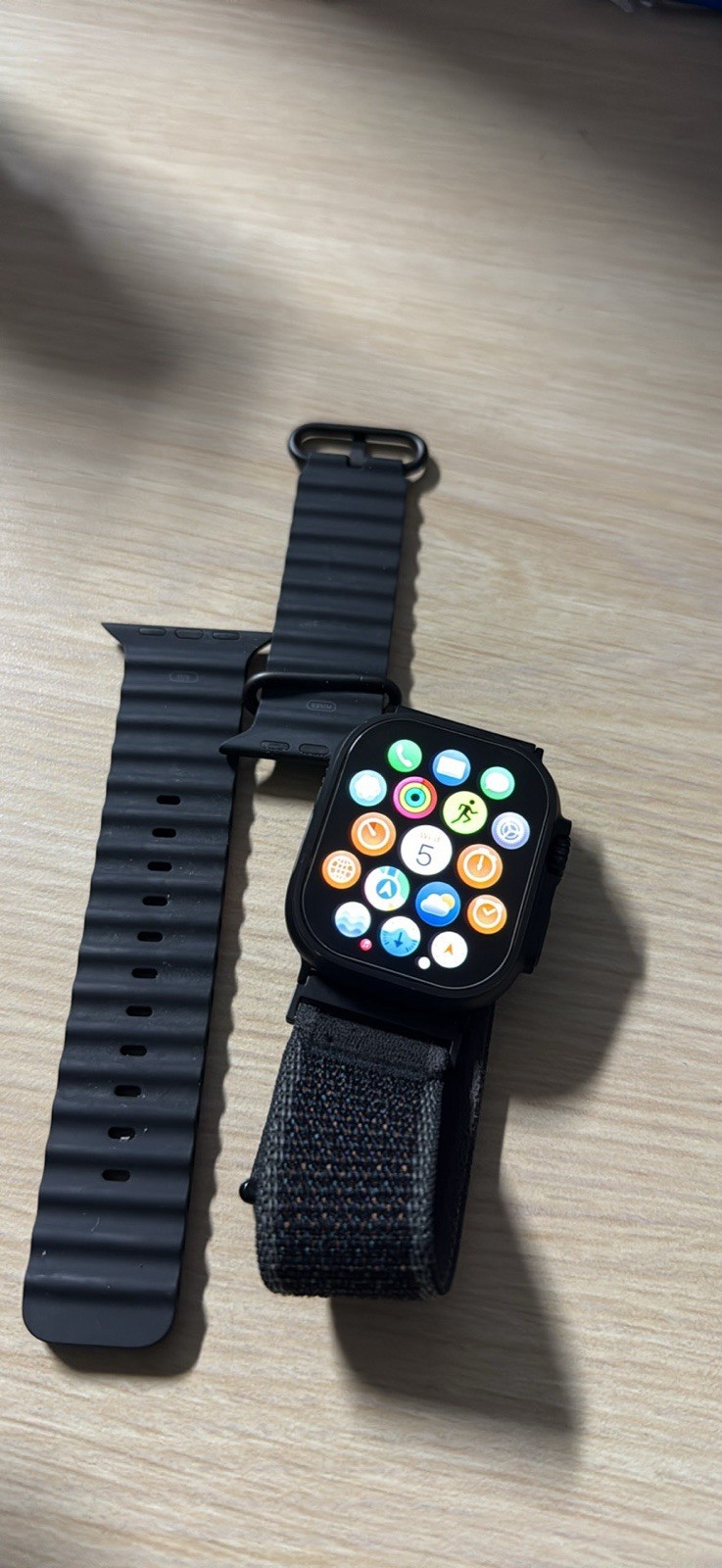 Apple Watch Ultra 3 49mm Black Aluminum Case Wi-Fi Unlocked w/ Black Band