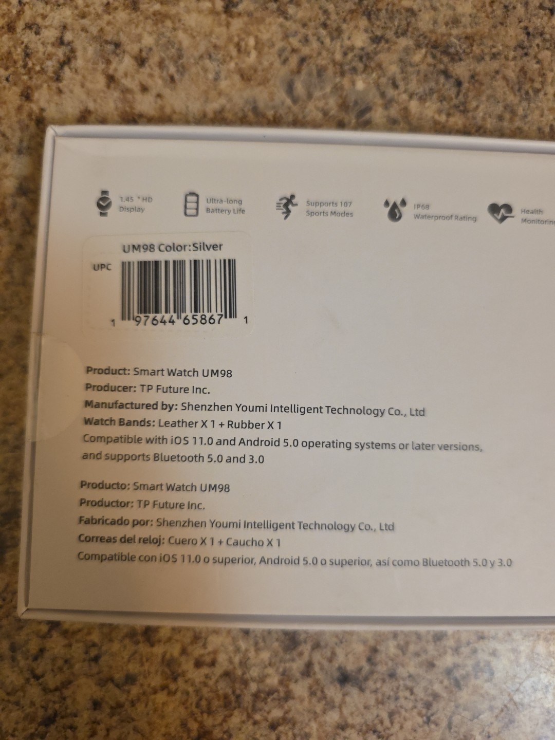 Aigo UM98 Smart watch