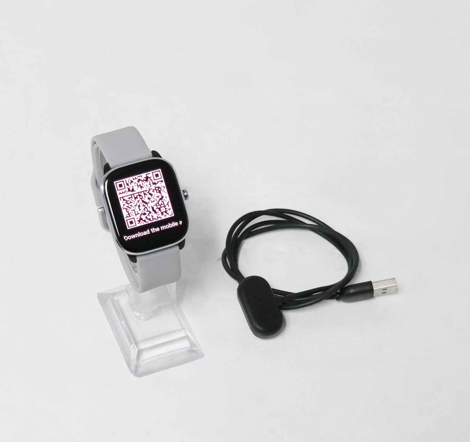 Amazfit GTS 4 Mini Smartwatch 41.9 mm Aluminum Alloy – Gray