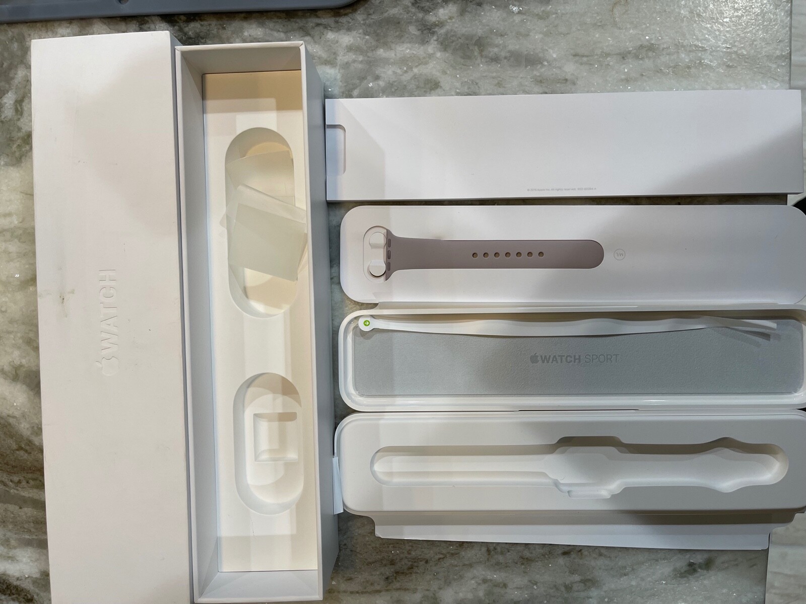 Apple Watch Series 1 38mm Rose Gold – A1553 MLCH2LL/A – FOR PARTS