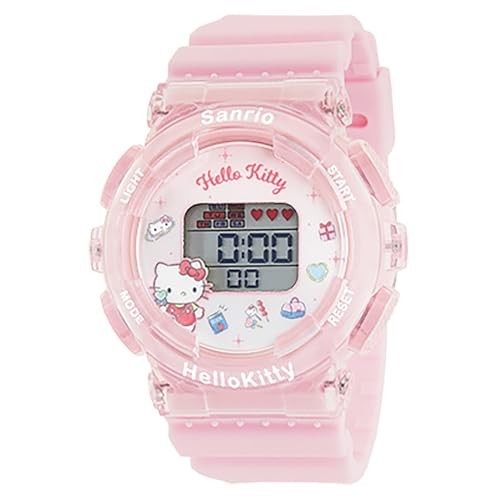 [Sanrio] J-Axis Hello Kitty Digital Watch CR3C0003-KT Girls Pink