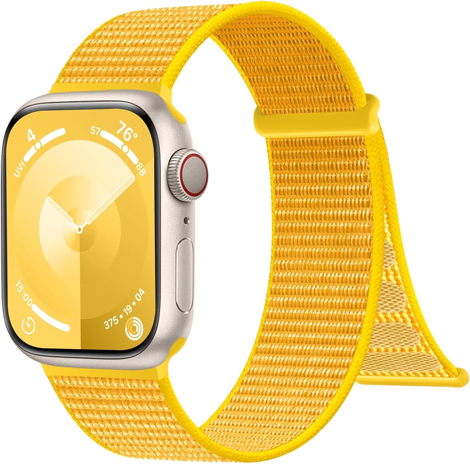 Nylon Braided Adjustable Strap for Apple Watch Series 11 40mm 41mm Compatible
