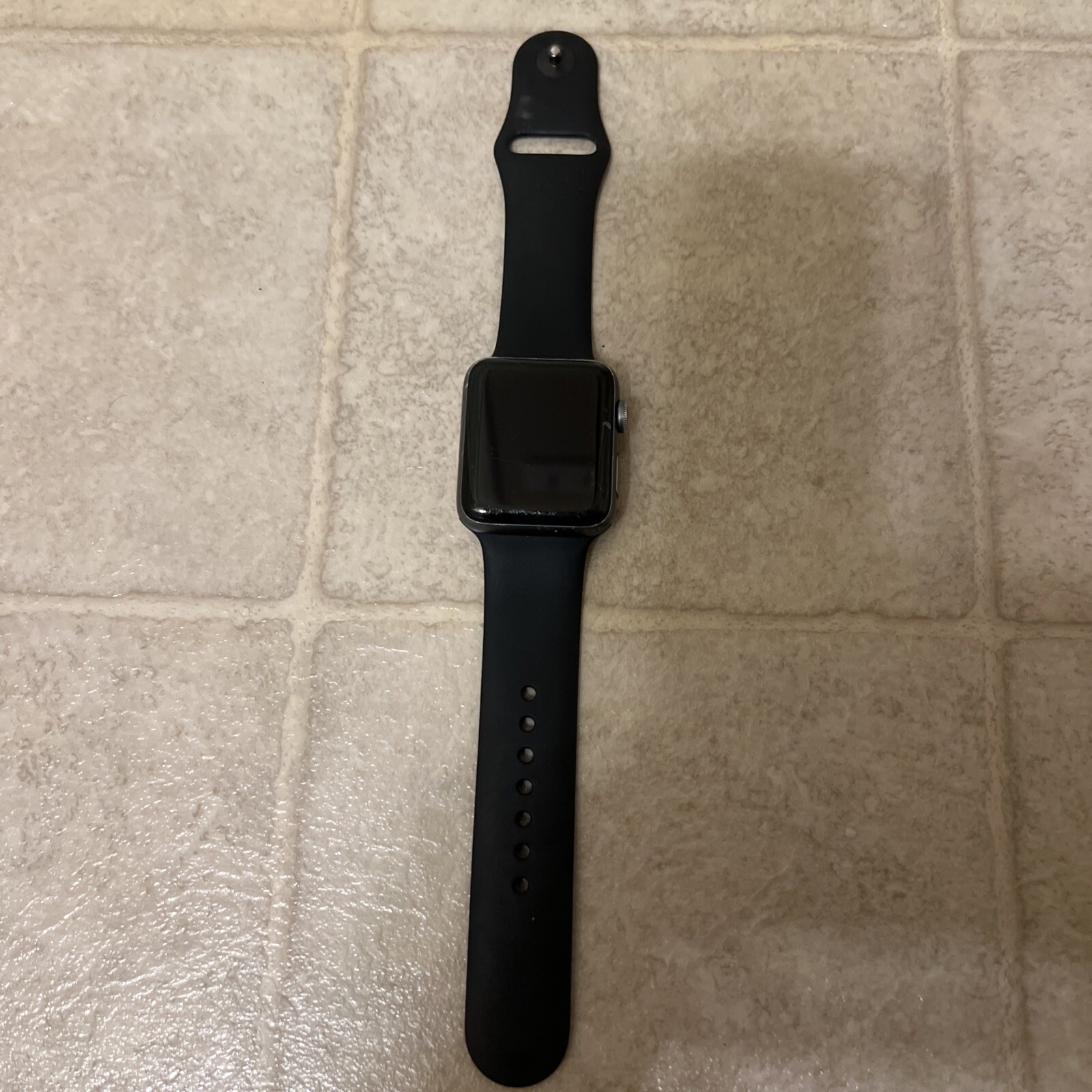 🍏Apple Watch Series 2 42mm Space Grey Aluminium Case with Black Sport Band GPS