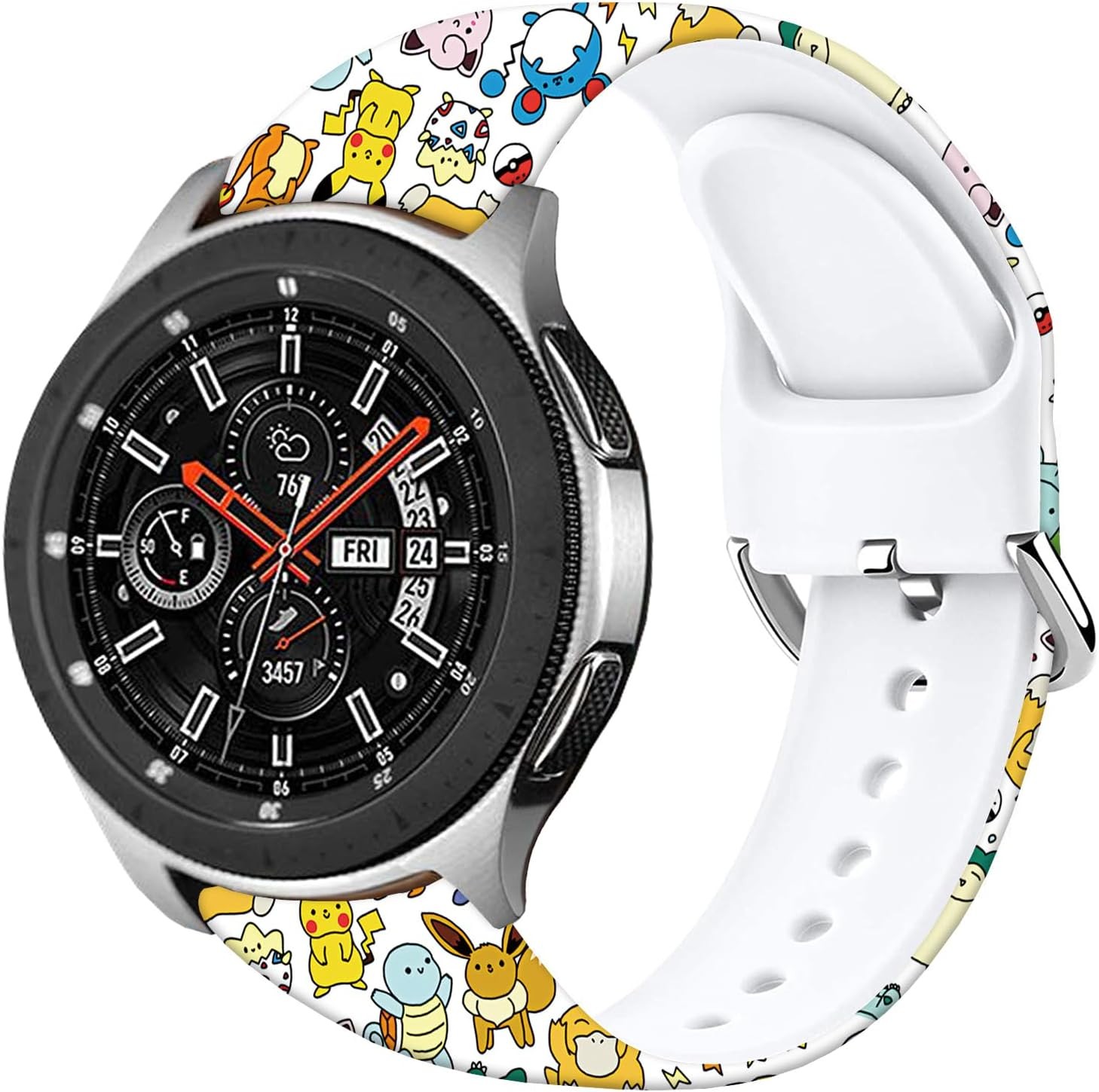 Case For Samsung Galaxy Watch 7/6/5/4 40mm 44mm/6 Classic 47mm 43mm Cartoon Band