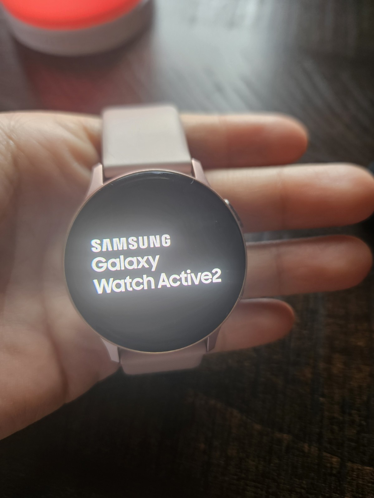 Samsung Galaxy Watch Active2 40mm Pink Aluminum Case, Pink Silicone Band