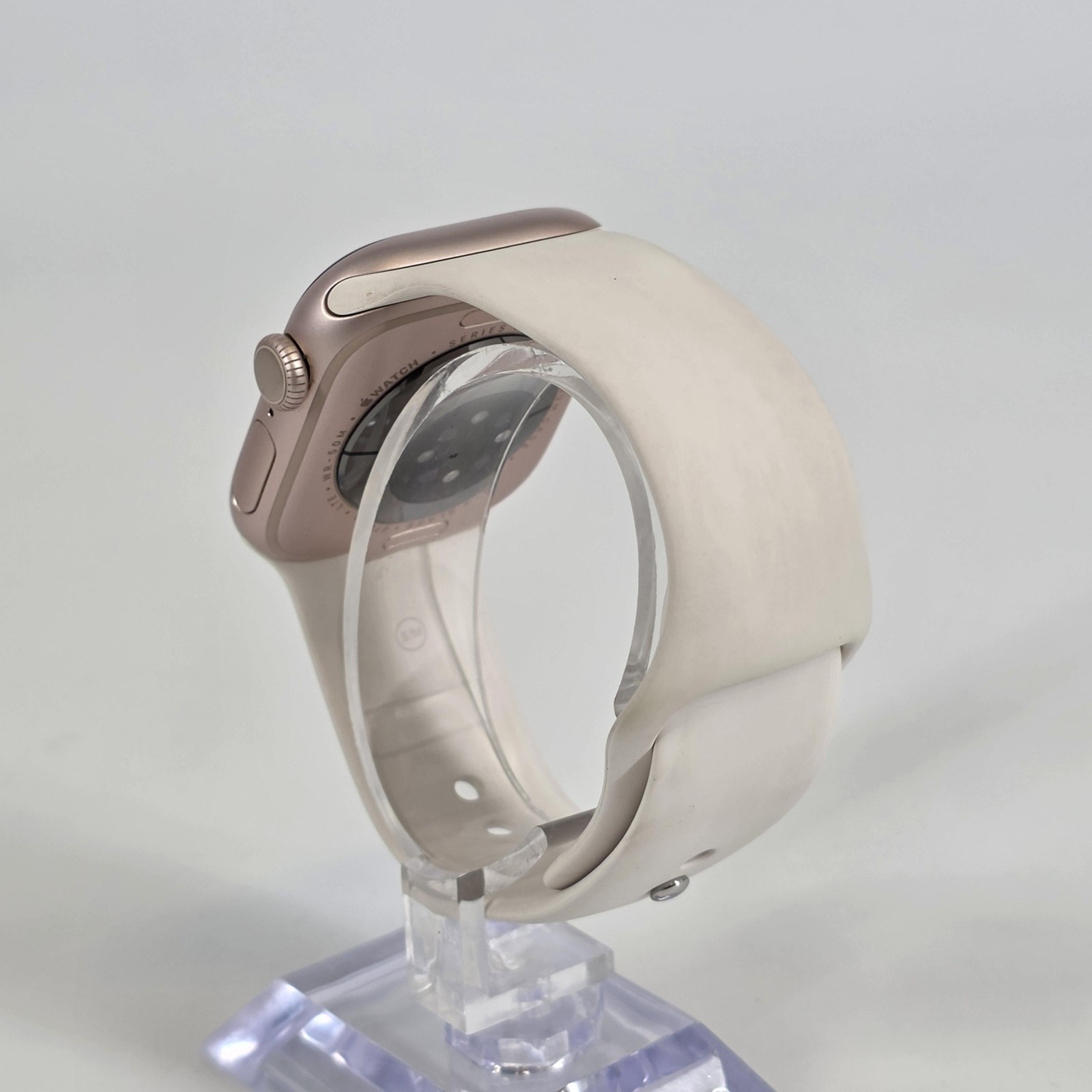 Apple Watch (Series 10) 42mm Rose Gold Aluminum (LTE) w/ Sport Band – Very Good