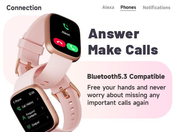 TOOBUR Multifunctional Touch Screen Smartwatch Fitness Tracker