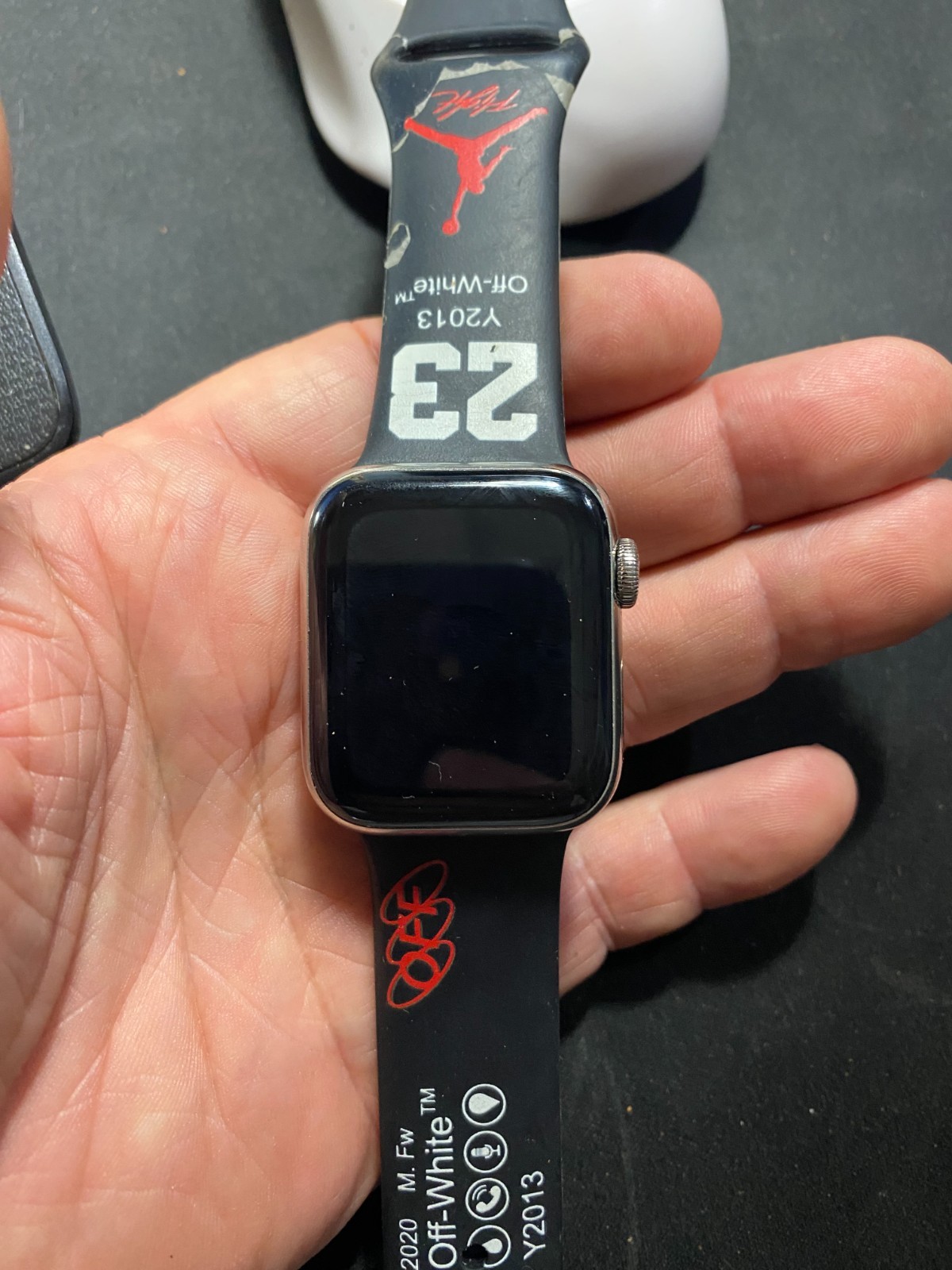 Apple Watch Hermes Series 4 40mm Stainless Steel GPS + Cellular A1975