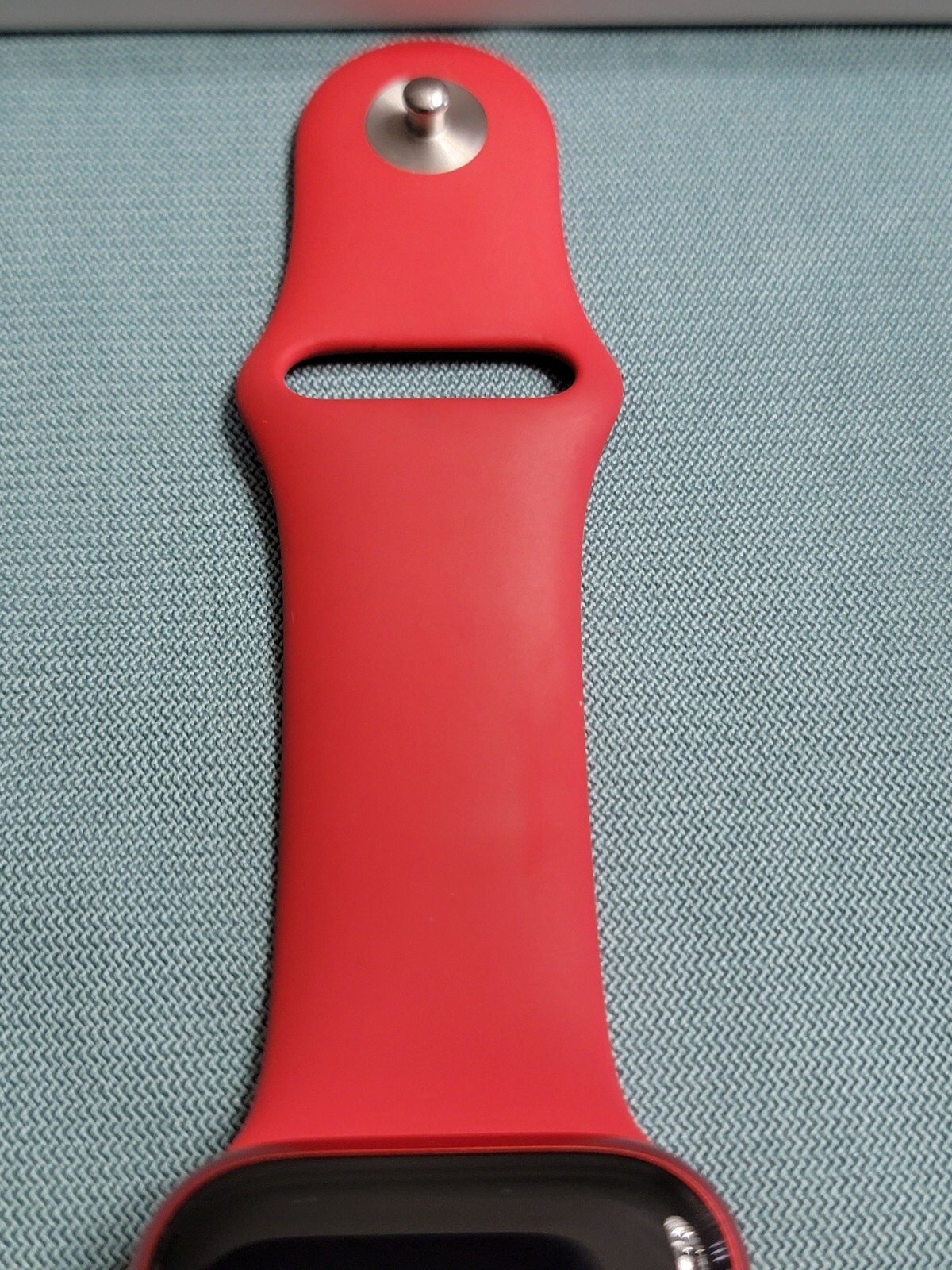 Apple Watch Series 6 44mm Red Aluminum Case with Red Sport Band (GPS)…