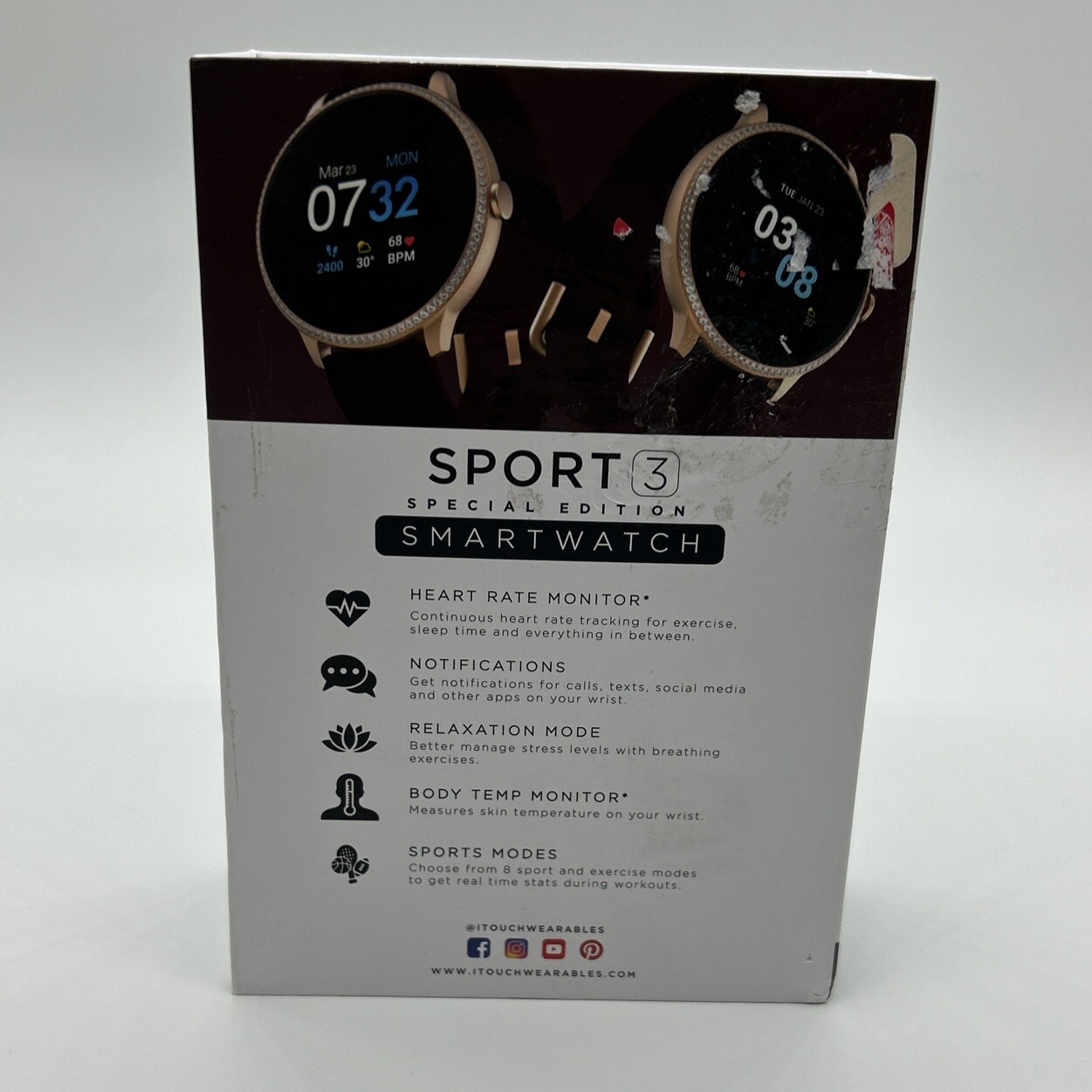 ITOUCH Sport 3 Women’s Special Edition W/ Crystals