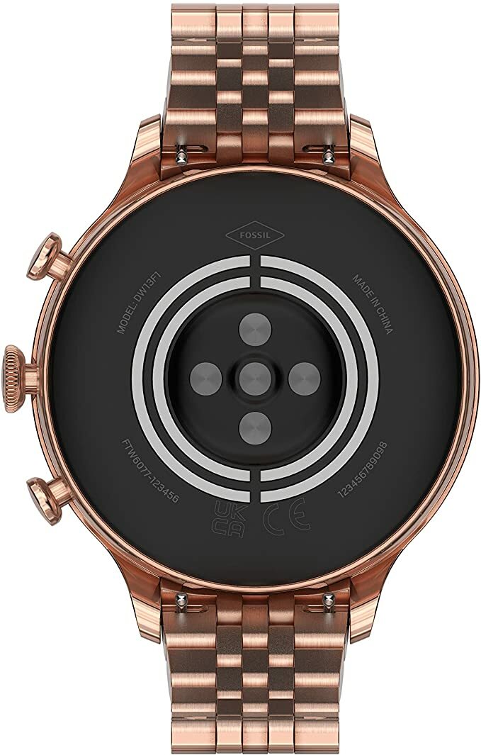 Fossil Gen 6 Touchscreen Stainless Steel Smartwatch with Bluetooth and Wear OS