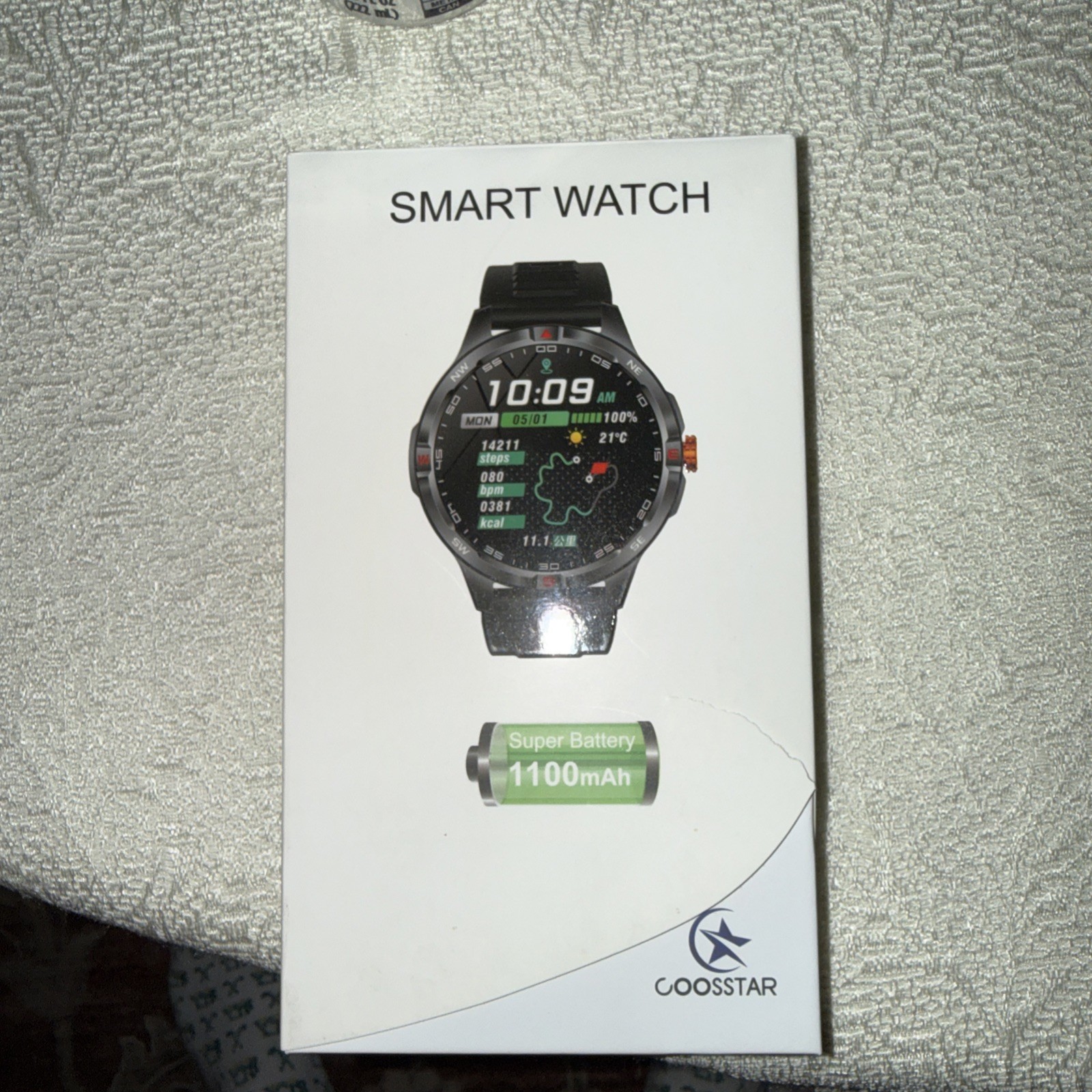 Military Smart Watches for Men, 1000mah Big Battery Smartwatch Men 1.46 ”