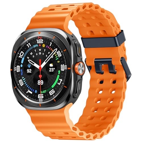 Silicone Strap/Band Compatible with Samsung Galaxy Watch Ultra 47mm Sport Men