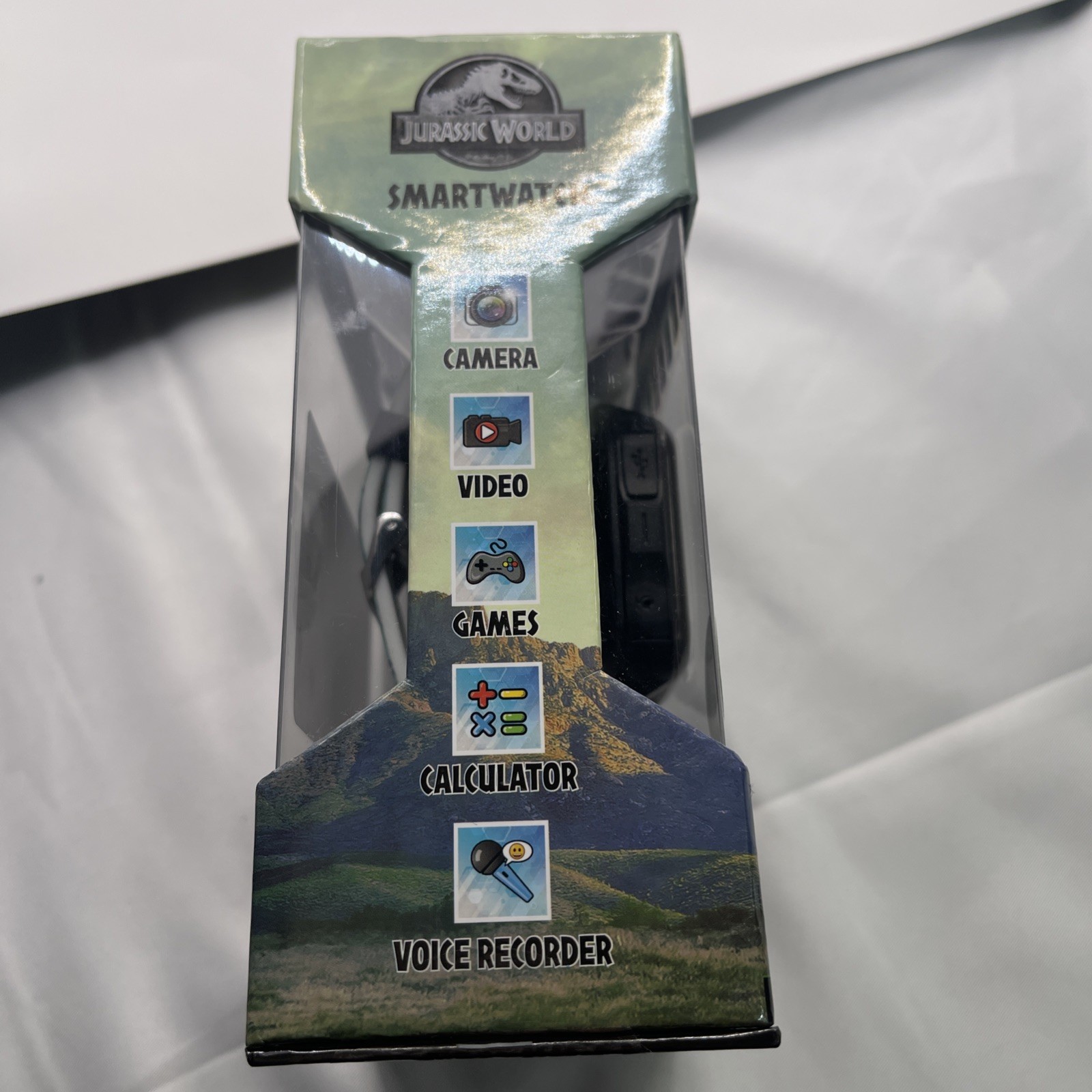 Jurassic World Kids Smart Watch With Touch Screen Camera 6 Games Flashlight New