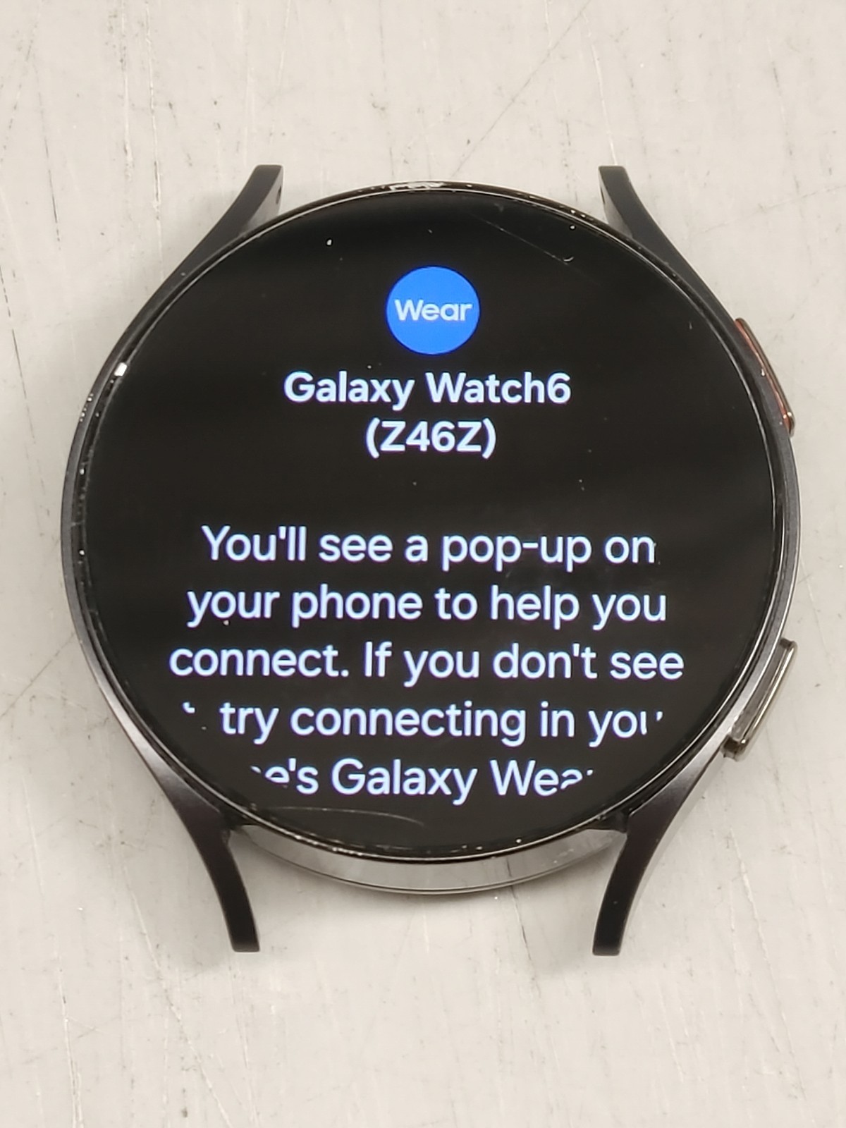Samsung Galaxy Watch6 Wi-Fi Bluetooth Graphite 44mm Smartwatch SM-R940