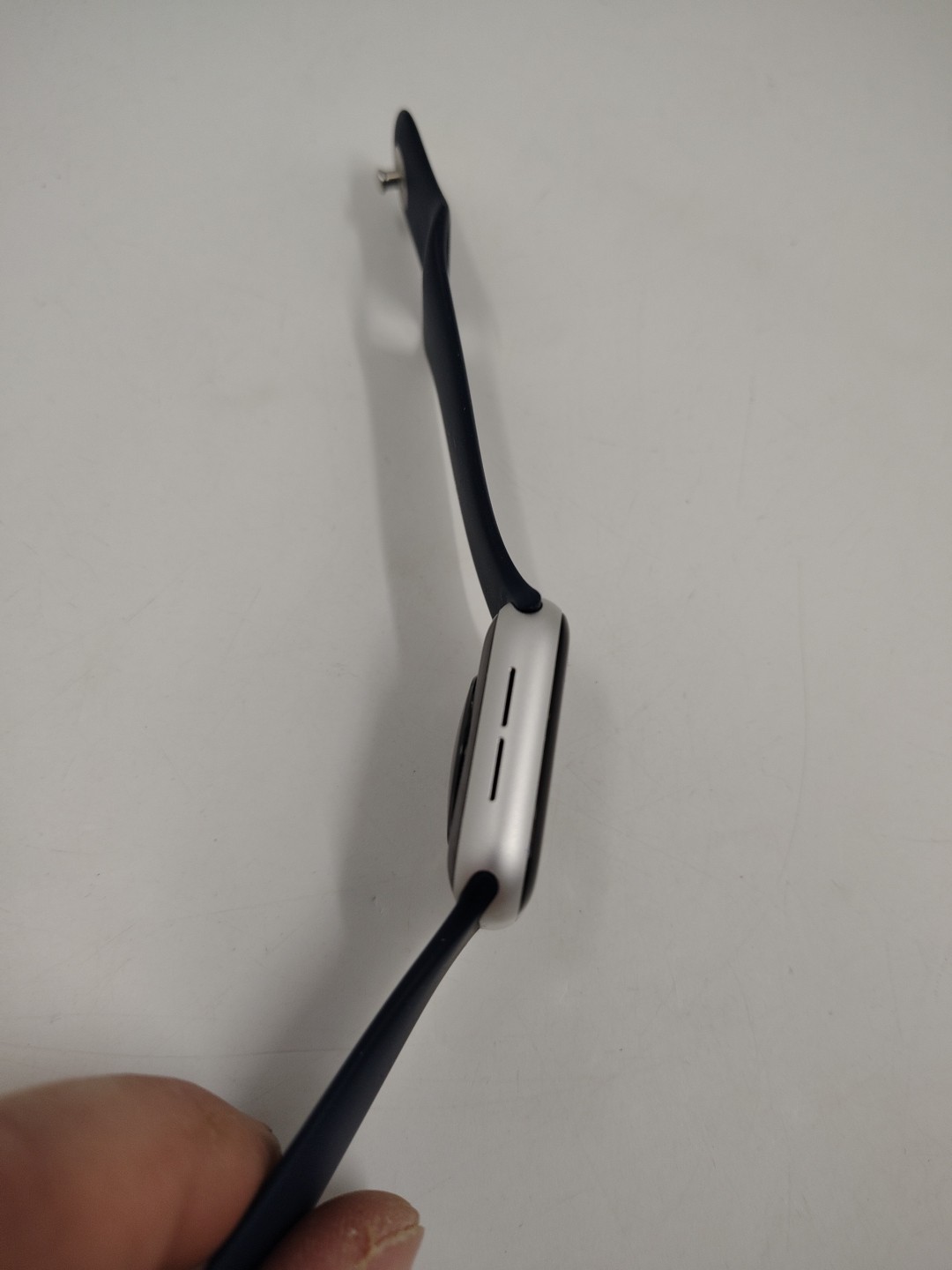 Apple Watch (SE) 2nd Gen. 40mm Silver Aluminum (LTE) w/ M/L Blue Band