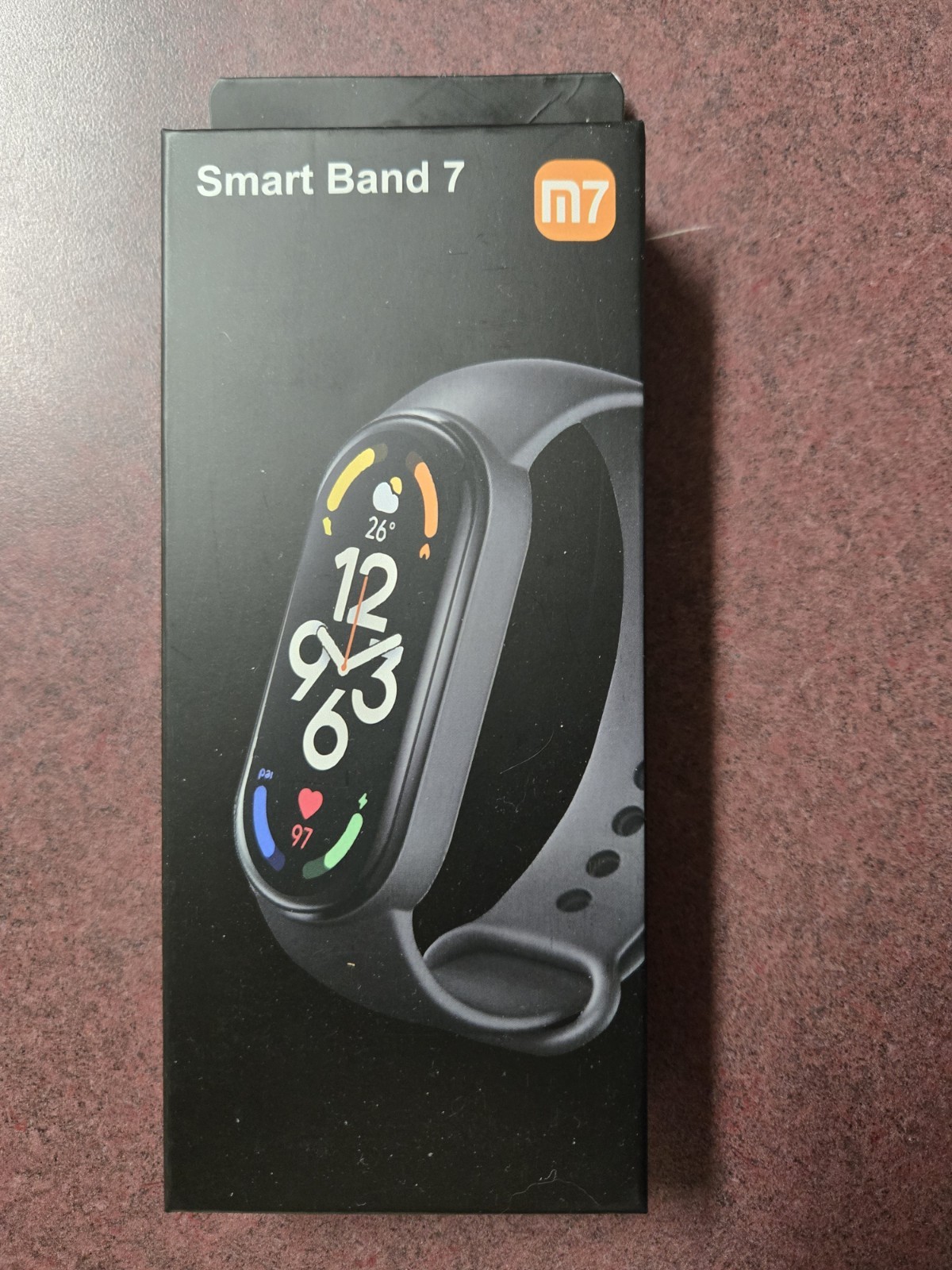 m7 Smart Band 7 Fitness Tracker Watch AMOLED SpO2 Bluetooth 50m Water Resistant