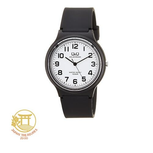 Citizen QQ Analog Solar Watch 10 ATM Water Resistant Urethane Strap No Battery