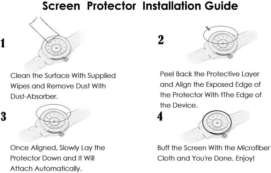 2+1 Pack Screen Protector with Case for Garmin Forerunner 55 Tempered Glass