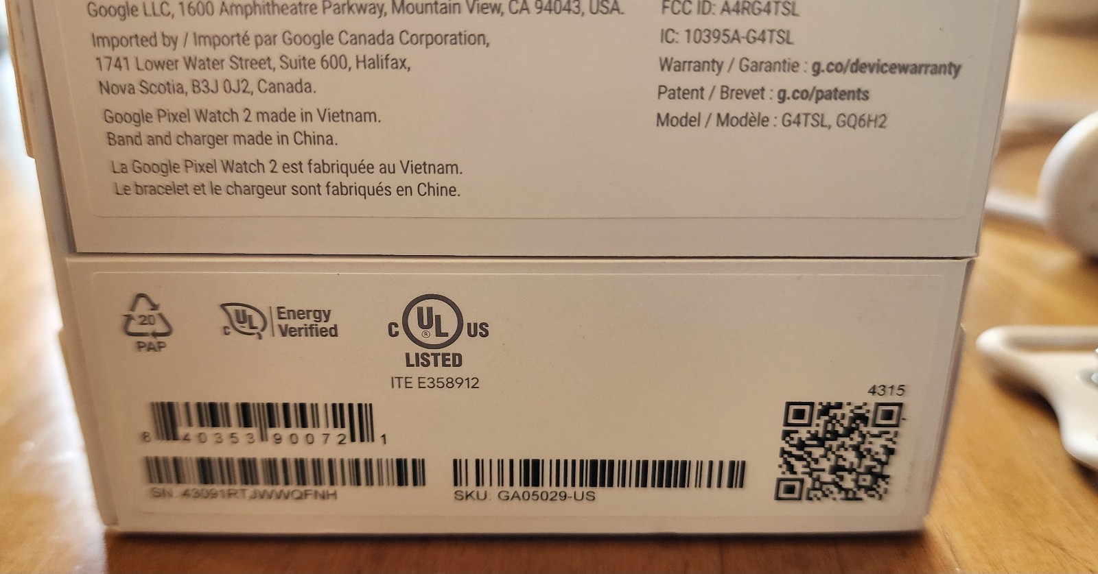 Google Pixel Watch 2 Matte Black