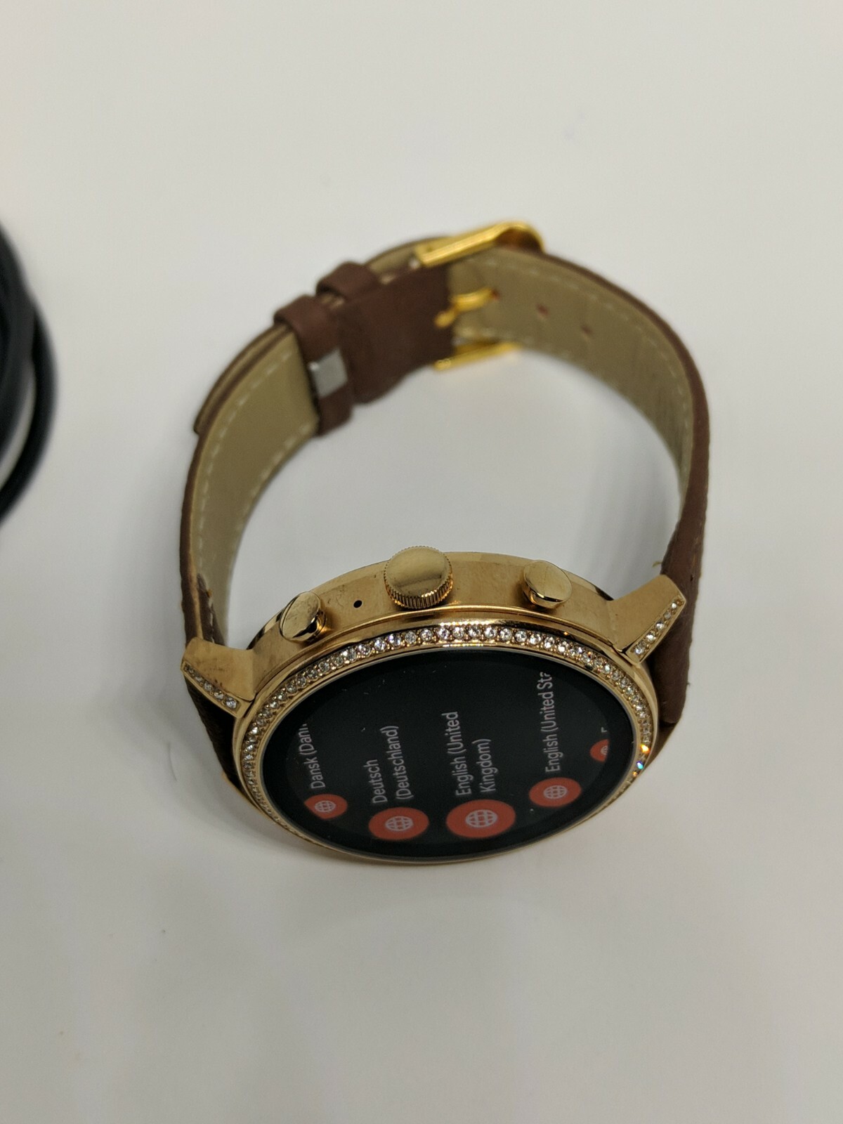 Fossil Gen 4 Authentic Genuine Digital Smart Watch FTW6015 BK243