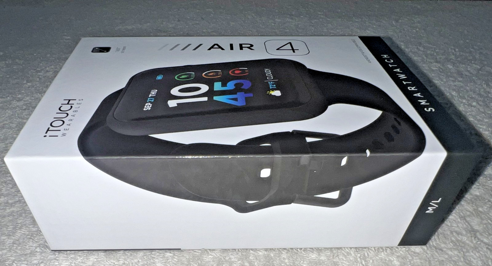 ITOUCH WEARABLES AIR4 SMARTWATCH **NEW**