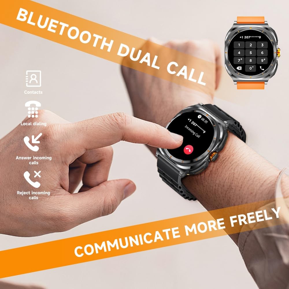 Fanchengzi Smartwatch Earbudsanswermake Calls Ip67 Water Resistant Watch2