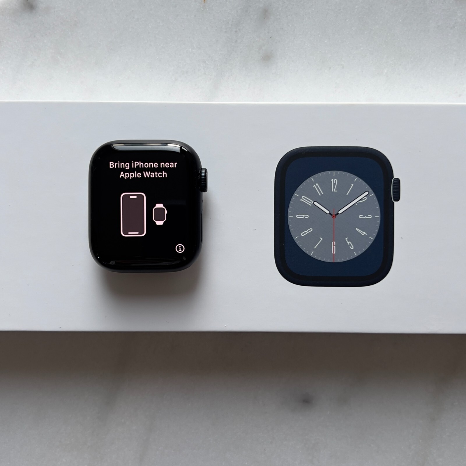 Apple Watch Series 8 – 41mm – GPS – midnight black – model A2770 – new open box