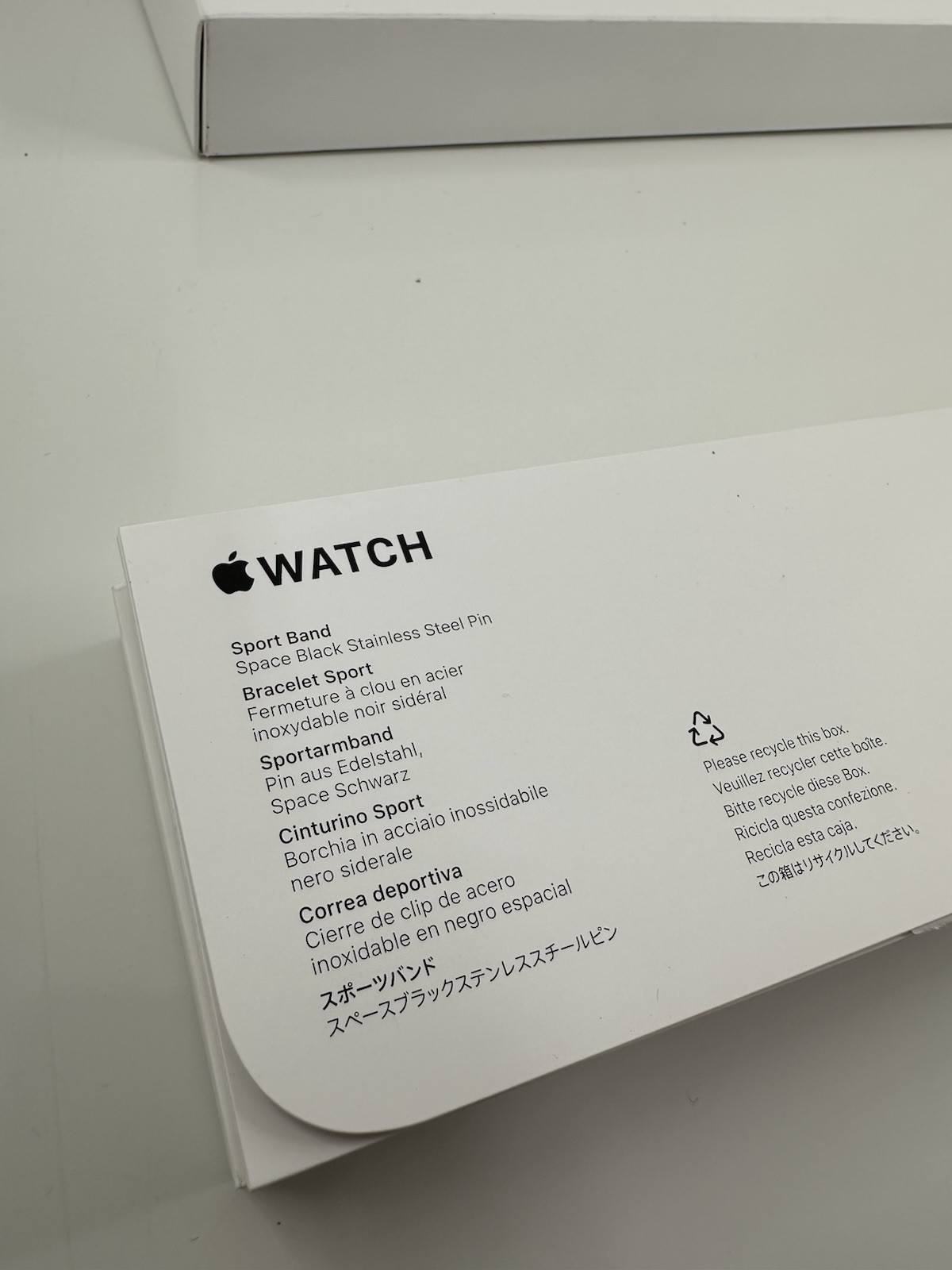 Apple Watch Series 10 46mm Jet Black Cracked Glass w/Box Tested & Works