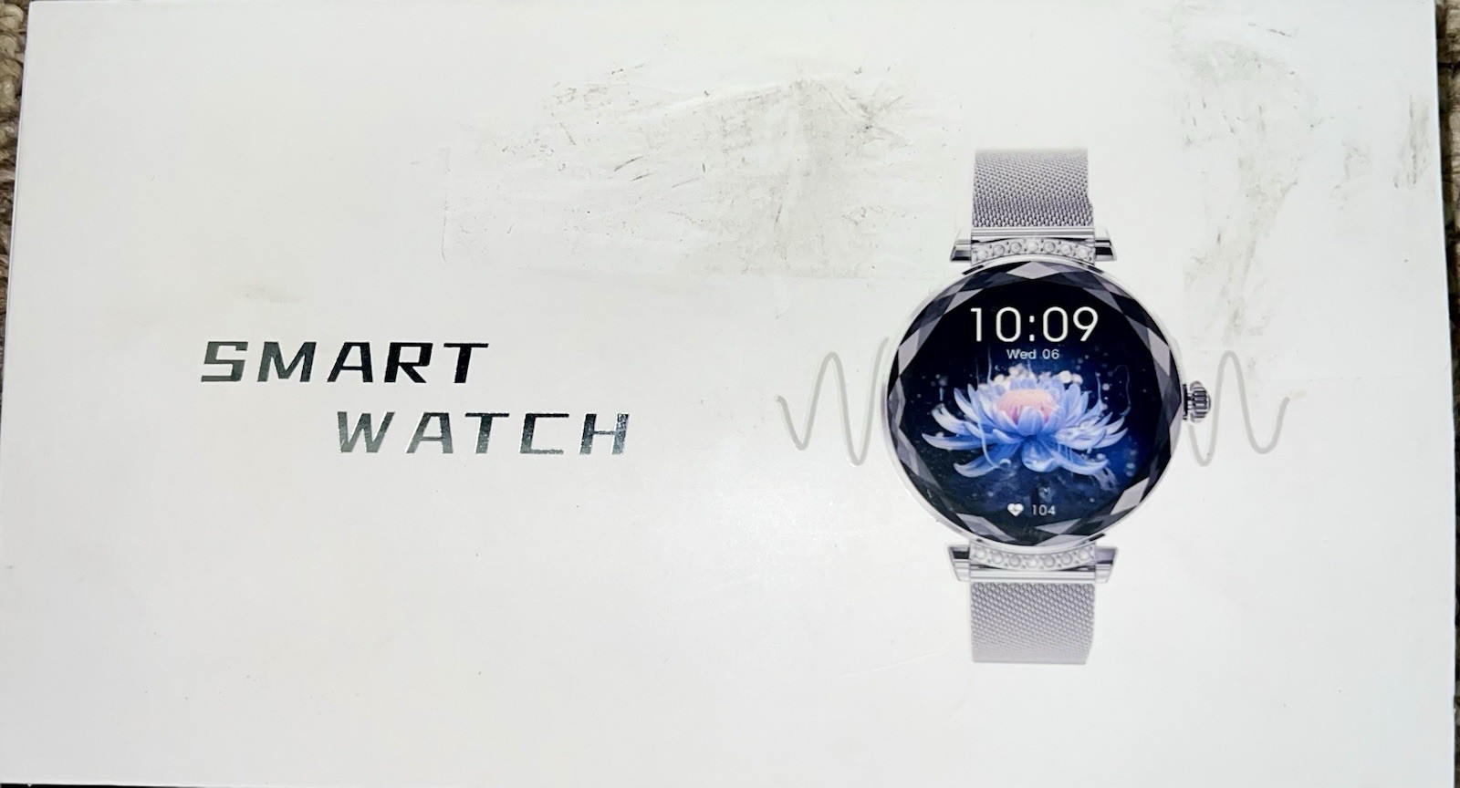Smart Watch For Women With 2 Bands