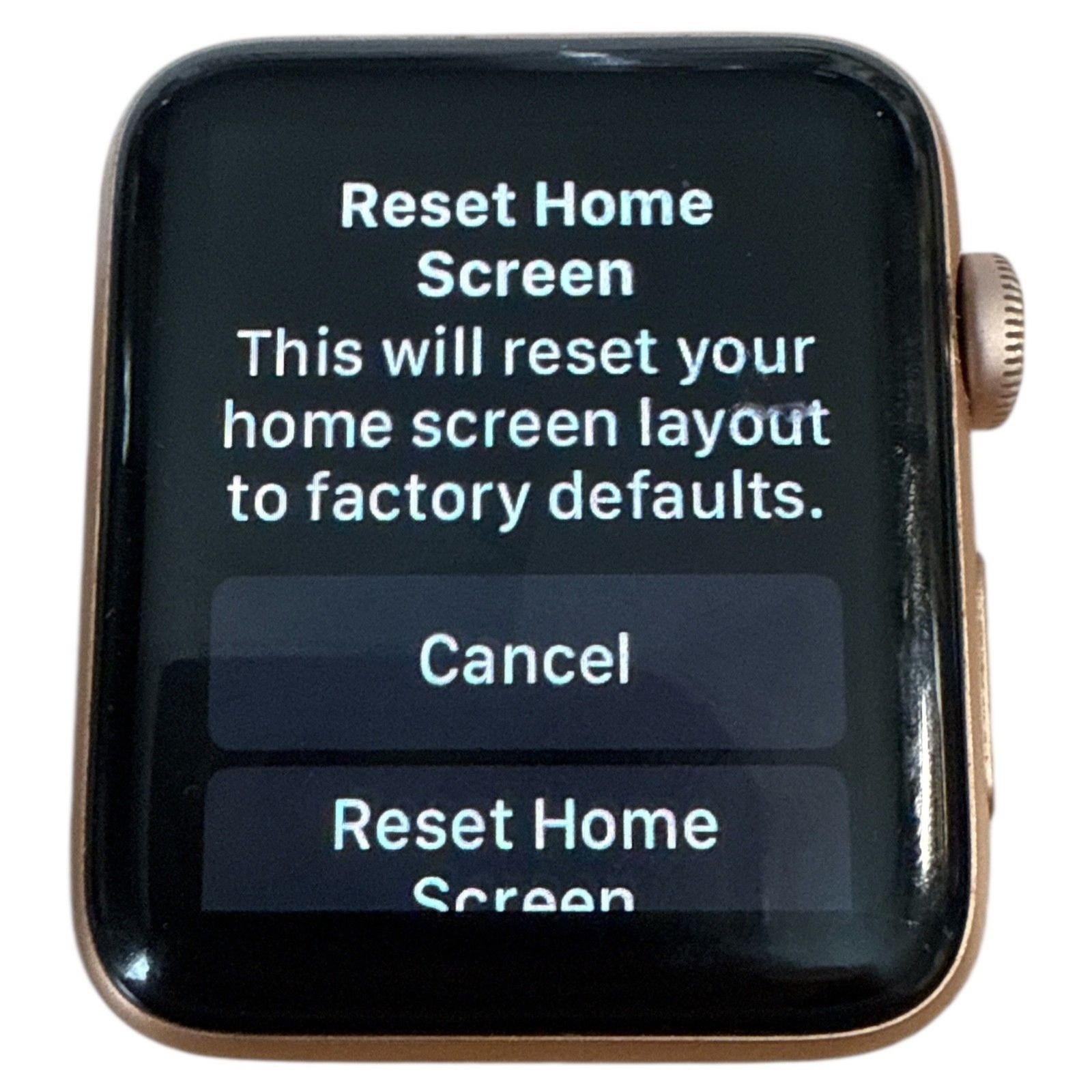 Apple Watch Series 3 42mm GPS A1859 Rose Gold w/ & Band Reset Ready